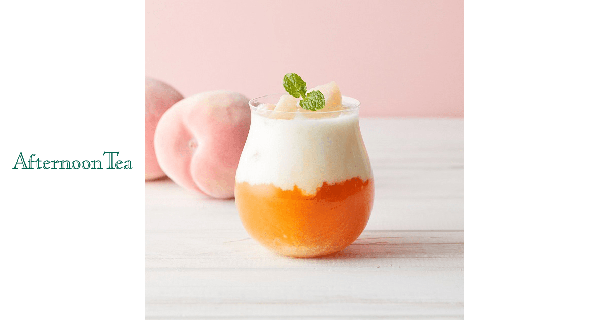 水出しアイスティーを楽しむレシピ「フルーツルイボスとピーチのティー